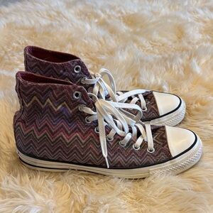 Converse X Missoni High-Top Sneakers